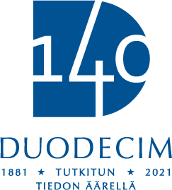 Duodecim-seuran logo.