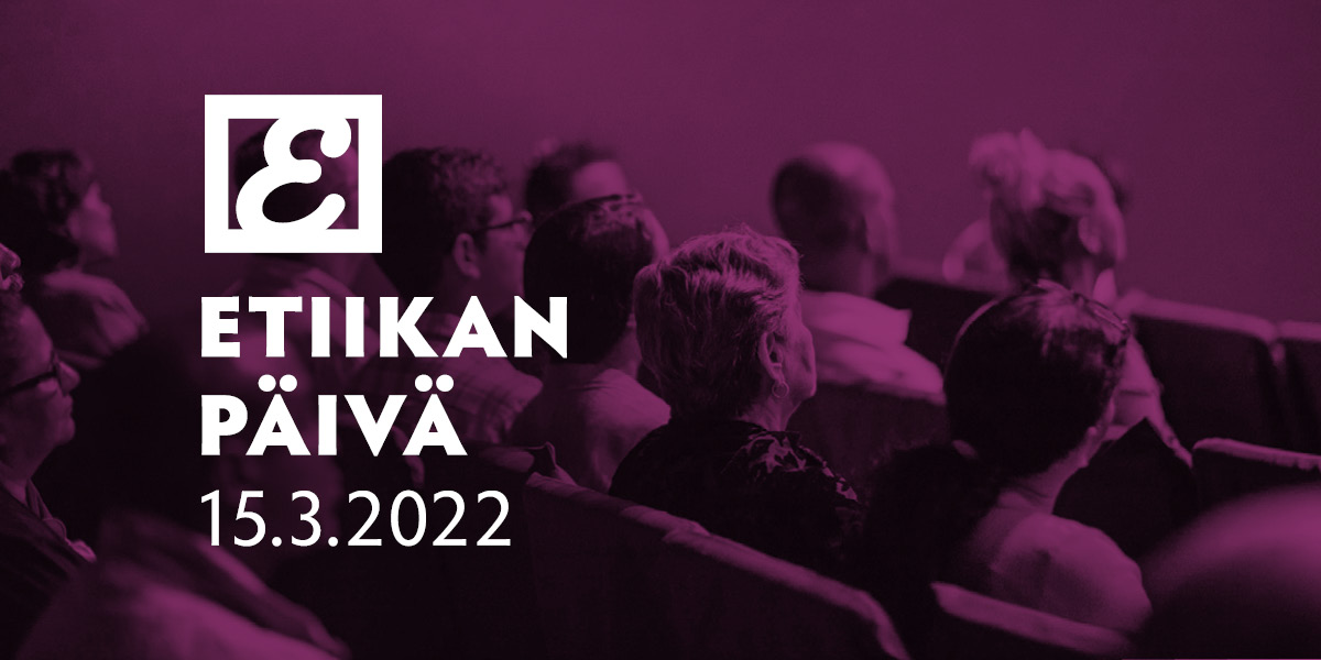 Etiikan päivän logo ja päivämäärä 15.3.2022