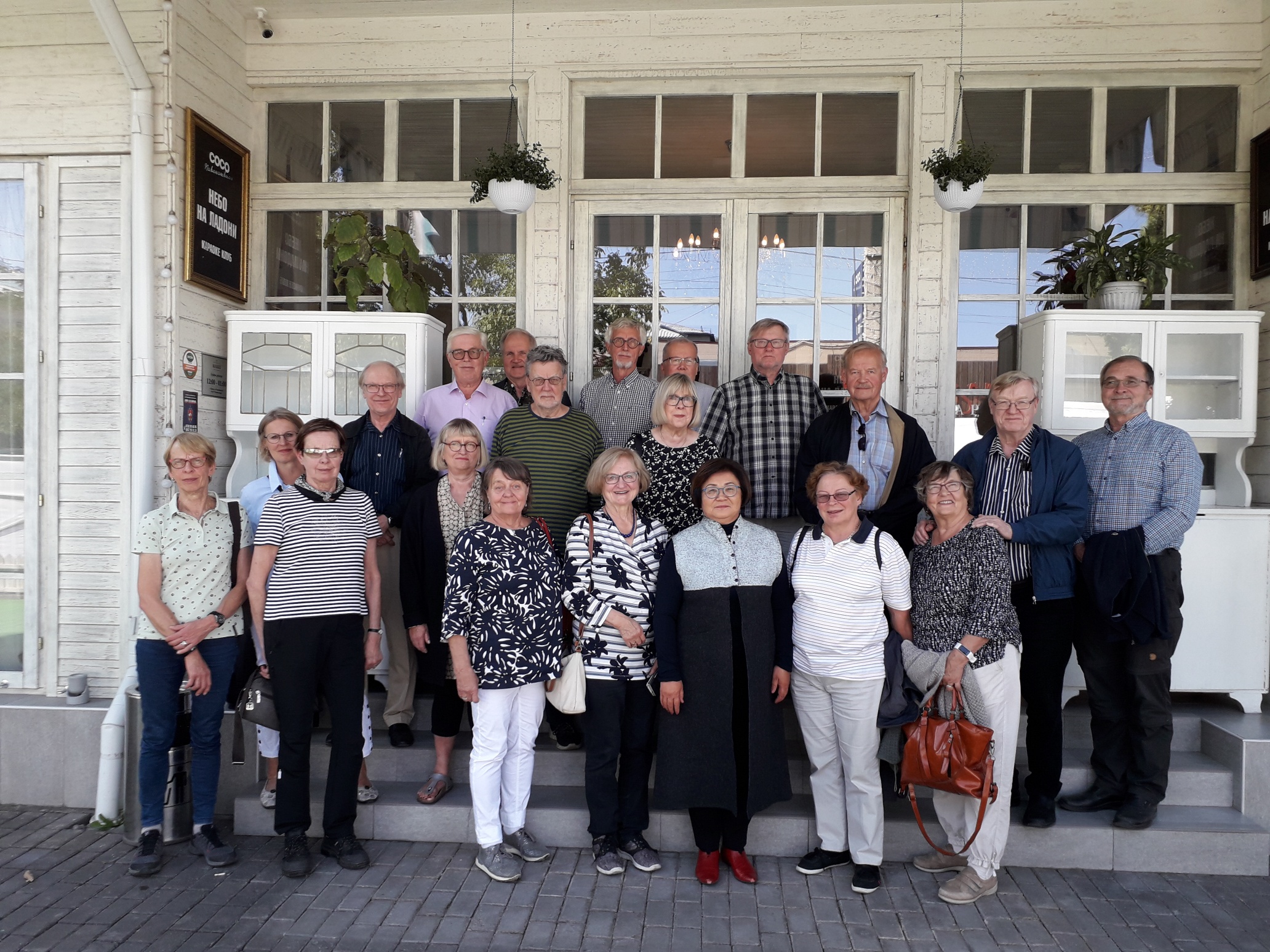 Gruppfoto från Kazakstan.