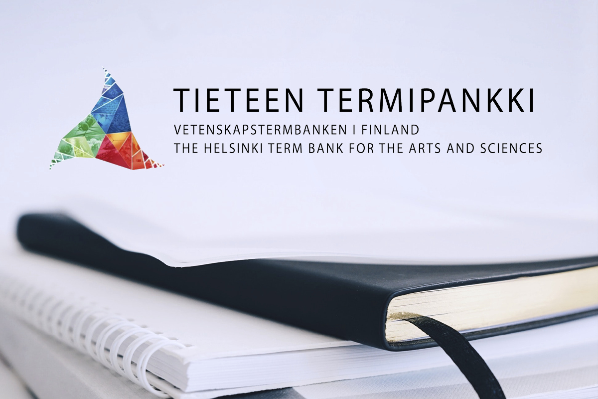 Tieteen termipankki, Vetenskapstermbanken i Finland, the Helsinki Term Bank for the Arts and Sciences.