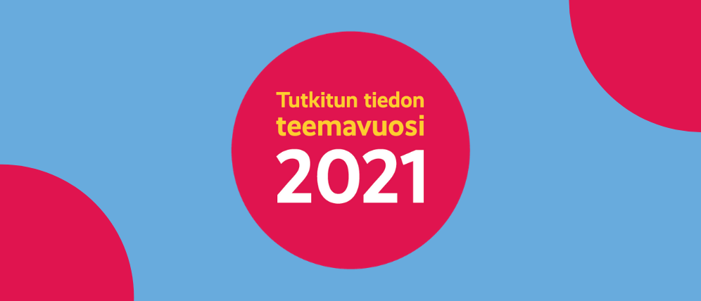 Tutkitun tiedon teemavuoden logo.