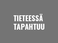 Tieteessä tapahtuu